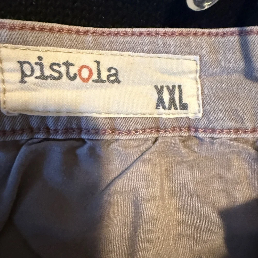 Pistola Chester Cargo Utility Shorts Dusty Purple Grey Size XXL
